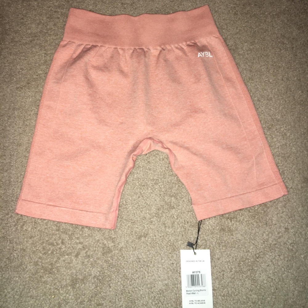 AYBL seamless pink shorts